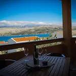 In Pag With Sea View, Terrace, Air Conditioning, Wifi