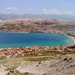 In Pag With Sea View, Terrace, Air Conditioning, Wifi Appartement Pag Town