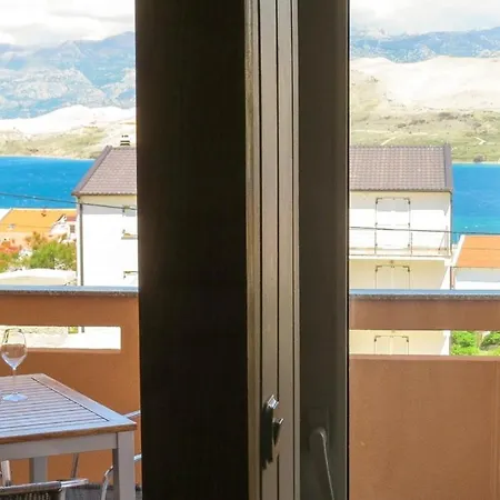 In Pag With Sea View, Terrace, Air Conditioning, Wifi * باغ