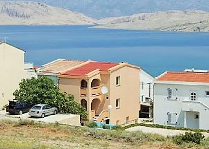 In Pag With Sea View, Terrace, Air Conditioning, Wifi Appartamento Pag Town
