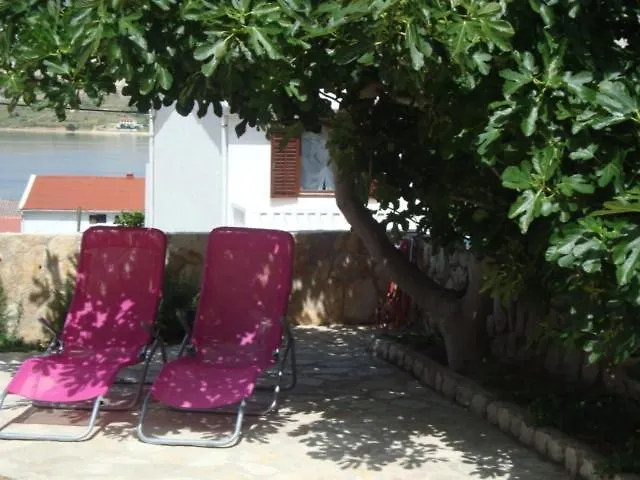 In Pag With Sea View, Terrace, Air Conditioning, Wifi