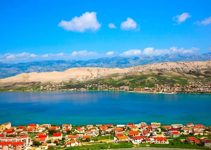 In Pag With Sea View, Terrace, Air Conditioning, Wifi *