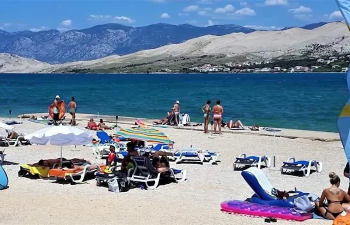 In Pag With Sea View, Terrace, Air Conditioning, Wifi Appartamento *
