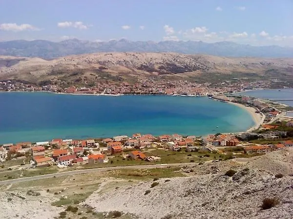 In Pag With Sea View, Terrace, Air Conditioning, Wifi Appartamento Pag Town
