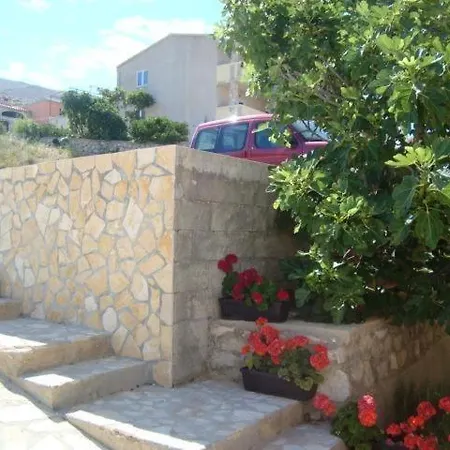 In Pag With Sea View, Terrace, Air Conditioning, Wifi Apartment