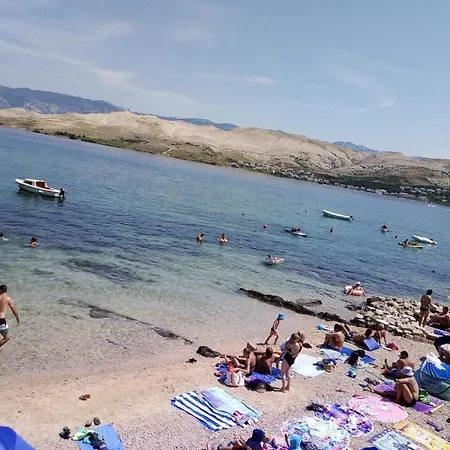 In Pag With Sea View, Terrace, Air Conditioning, Wifi *