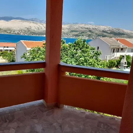 Apartment In Pag With Sea View, Terrace, Air Conditioning, Wifi *