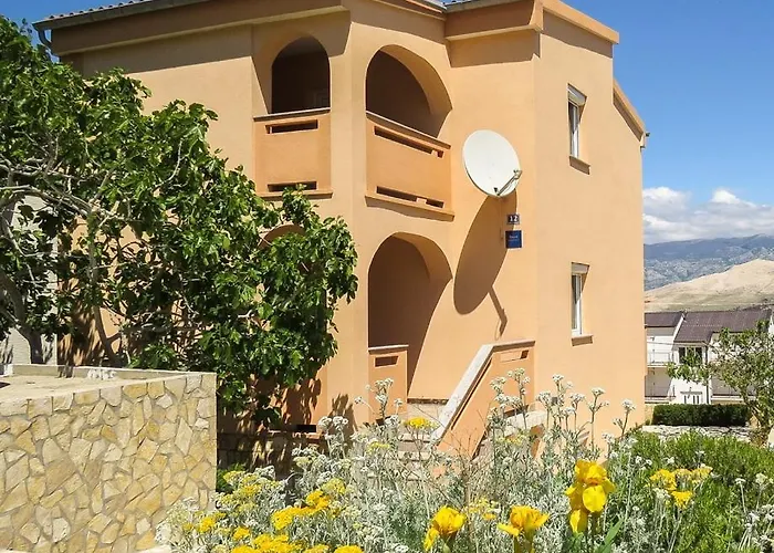 In Pag With Sea View, Terrace, Air Conditioning, Wifi * Pag Town