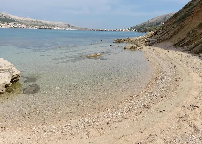 Apartment In Pag With Sea View, Terrace, Air Conditioning, Wifi Pag Town